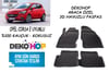 OPEL CORSA E KASA 2013 SONRASI Araca Özel Oto Paspas 3D Havuzlu Kauçuk Paspas