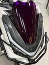 PCX 2025 Model Kısa Spor Cam Mor Renk