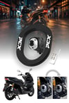 Pcx Cnc Metal Egzoz Ucu SİYAH