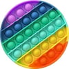 Pop İt Push Bubble Gökkuşağı Tasarımlı Yuvarlak