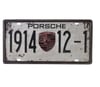PORSCHE 1914 Classic Dekorasyon Duvar Süsü Metal Retro Tabela 15X30