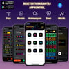 Rgb Led Matrix Panel Dijital Ekran  17X7 CM App Kontrollü Kumandalı 16x32 Led Animasyon Kayan Ekran