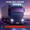 Sinyal LED Barı Parmak LED Çakarlı 12V-24V 15 Ledli 3 Mod Etek Lamba Offroad Kamyon Tır Dorse 4 Adet