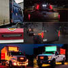 Sinyal LED Barı Parmak LED Çakarlı 12V-24V 15 Ledli 3 Mod Etek Lamba Offroad Kamyon Tır Dorse 4 Adet