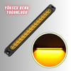 Sinyal LED Barı Parmak LED Çakarlı 12V-24V 15 Ledli 3 Mod Etek Lamba Offroad Kamyon Tır Dorse 4 Adet