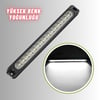 Sinyal LED Barı Parmak LED Çakarlı 12V-24V 15 Ledli 3 Mod Etek Lamba Offroad Kamyon Tır Dorse 4 Adet