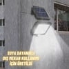 Solar Aydınlatma 120 COB LED Çok Modlu 5 Mt Kablolu Güneş Enerjili Duvar Lambası