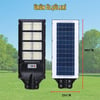 Solar Güneş Enerjili 800W Kumandalı ve Hareket Sensörlü 800 Led Bahçe ve Sokak Aydınlatma Lambası 
