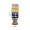 T10 Dipsiz Ampul TURUNCU 12 Led CANBUS 2 ADET Oto Park Plaka Ve İç Aydınlatma Led Ampul 