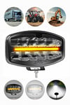Tır Kamyon 10 inç LED Sis Farı Delici Aydınlatma Led 12V-24V  Beyaz LED Aydınlatma Sarı Gündüz Led