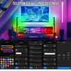 Tv  Oyun Gece Ambiyans Led Bar Bluetooth Bağlantılı Sese Duyarlı RGB Ortam Led Aydınlatma