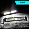 Ultra İnce Off Road Led Mini 182 mm COB 18W Led Bar Kamyon İş Makinesi Arazi Aracı Çalışma Lambası 2