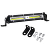 Ultra İnce Off Road Led Mini 182 mm COB 18W Led Bar Kamyon İş Makinesi Arazi Aracı Çalışma Lambası 2