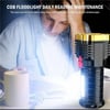 Ultra Parlak El Feneri Usb Şarj 4 Led+Yan Cob Led Taktik El Feneri