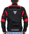 VENOM CEKET SPIN SİYAH-KIRMIZI / L