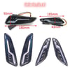 Vespa Elettrica Sprint Primavera Ön Arka 4'lü LED Sinyal Lambası Seti Kayar Selamlamalı 12V 2'li Mod