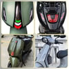 Vespa Elettrica Sprint Primavera Ön Arka 4'lü LED Sinyal Lambası Seti Kayar Selamlamalı 12V 2'li Mod