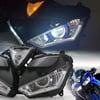 Yamaha R3 R25 Ön Far 2015 2018 Model Özel Tasarım Mercekli LED Angel Gözlü Far Premium Kalite
