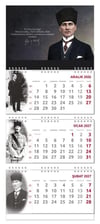 2027 Atatürk Gemici Duvar Takvimi - Gazi