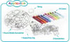 Amos Cam Boya Seti Mobıle Kit 10Ml 10 Lu-Gd 10P10mk