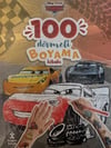 Disney Arabalar 100 Dövmeli Boyama Kitabı