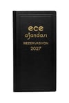 Ece-Avrasya Rezervasyon 2027 Siyah Ticari 17X33
