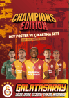Galatasaray Şampiyon Özel Seri Poster Ve Çıkartma Seti