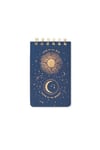 Twın Wıre Bookcloth Notepad Lıve By The Sun- Spiralli Kumaş