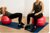 Actifoam Pilates Topu