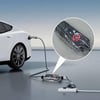 Glanz Elektrikli Araç Şarj Adaptör Yağmur Koruma Brandası, EV Şarj Adaptör Koruyucu 45 - 23cm