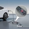 Glanz Elektrikli Araç Şarj Adaptör Yağmur Koruma Brandası, EV Şarj Adaptör Koruyucu 45 - 23cm