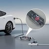 Glanz Elektrikli Araç Şarj Adaptör Yağmur Koruma Brandası, EV Şarj Adaptör Koruyucu 45 - 23cm