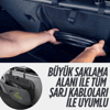 Glanz Elektrikli Araç Şarj Kablosu Taşıma Çantası