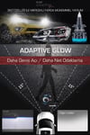 Glanz H1 Adaptive Glow CSP Quartz 360° Led Xenon 18000LM 6000K  Beyaz Far Ampulü Mercekli Far Özel