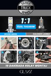 Glanz H7 Silver Series Csp Canbus Led Xenon 22000LM 6000K Beyaz Şimşek Etkili Far Ampulü 12V / 24V