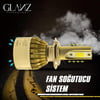 Glanz H8 Altın Sarı Gold 3000K Led Xenon 8000LM Şimşek Etkili    Far Ampulü