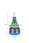Glanz HIR2 9012 Adaptive Glow Csp Quartz 360° Led Xenon 18000lm 6000k Beyaz Far Ampulü Mercekli Far