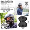 Glanz Kask İçi Ped, Nefes Alabilir File Cırtlı İç Astar, Yıkanabilir Tekrar Kullanıma Uygun Ped