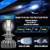 Glanz Passat B7 Şimşek Etkili Mini Csp 16000LM Beyaz Led Xenon Far Ampul Seti Uzun Kısa Sis