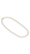 Ezme Pul Zincir Kolye Gold