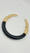 Siyah Plaka Detay Choker