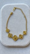 Yonca Plaka Marka Model Gold Bileklik 20cm