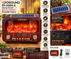 DOSOUND FP-2393-S Şömine Efektli Bluetooth Nostaljik Radyo