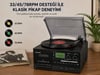 Dosound TR-17 Ahşap Çok Fonksiyonlu Pikap Kaset CD USB Bluetooth Müzik Sistemi