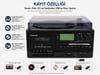 Dosound TR-17 Ahşap Çok Fonksiyonlu Pikap Kaset CD USB Bluetooth Müzik Sistemi