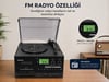 Dosound TR-17 Ahşap Çok Fonksiyonlu Pikap Kaset CD USB Bluetooth Müzik Sistemi