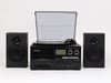 Dosound TR-18 Ahşap Hoparlörlü Pikap Çalar Kaset CD Bluetooth USB SD Müzik Sistemi
