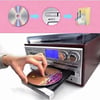 Knstar KN-110 Bluetooth Kumandalı Cdli Kaset USB Radyo 33-45-78 Plaklar Çalar Pikap