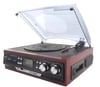 Knstar KN-37 Bluetooth Kumandalı Pikap CD Kaset USB Radyo 33/45/78 Devir Nostaljik Plak Çalar