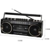 Knstar PX-149BT Bluetooth Usb+Sd+Fm Radyo Kaset Çalar Müzik Çalar
